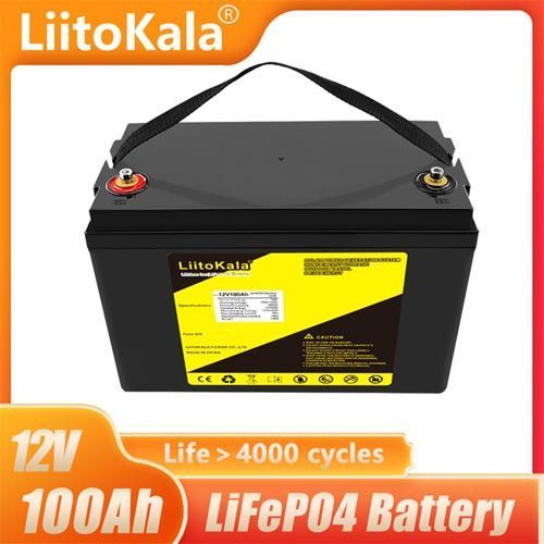 Аккумулятор LiFePO4, LiitoKala, 12V 100Ah, BMS smart плата 9311 фото