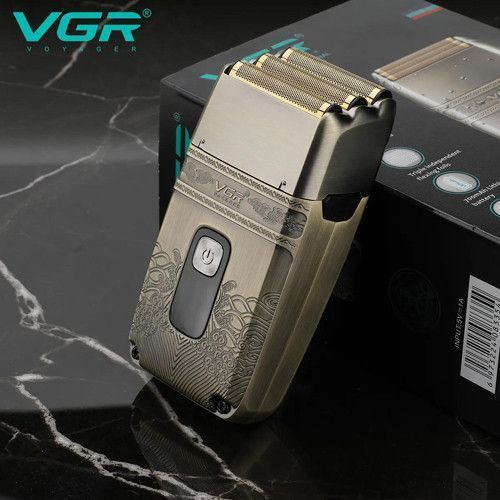 Електробритва VGR V-335 шейвер для сухого та вологого гоління, Waterproof IPX6, потрійне лезо, висувний триммер 9872 фото