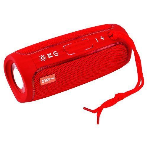 Bluetooth колонка TG288 з RGB підсвічуванням, FM-радіо та speakerphone, 10 Вт, Red 8699 фото