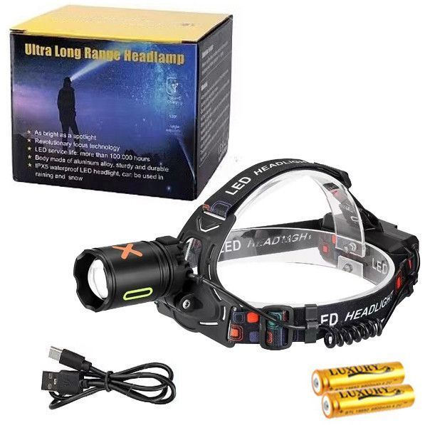Ліхтар налобний night vision fluorescence CT012-P-TG, zoom 10170 фото