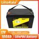 Аккумулятор LiFePO4, LiitoKala, 12V 100Ah, BMS smart плата 9311 фото 2