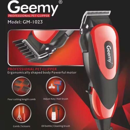 Машинка для стрижки тварин GEEMY GM-1023 8 в 1 з насадками та щітками, універсальний грумінг-набір 10562 фото