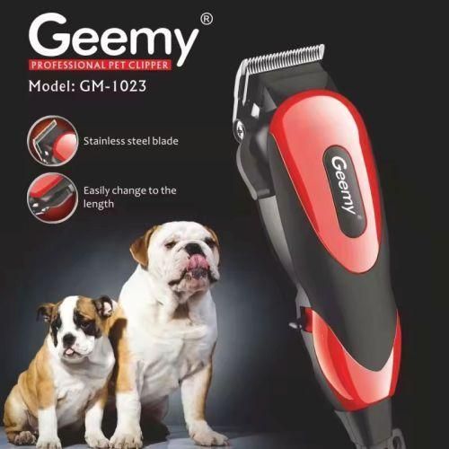Машинка для стрижки тварин GEEMY GM-1023 8 в 1 з насадками та щітками, універсальний грумінг-набір 10562 фото
