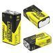 Акумулятор Крона, LiitoKala USB-9V, 1100mAh 10228 фото 1