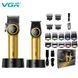 Профессиональный набор для стрижки VGR 2 в 1 V-001 & V-977 GOLD &mdash; машинка и триммер с LED дисплеем 11151 фото 1