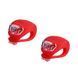 Велофонарь HJ008-2 Ultra brite, 2-Led red, 2xCR2032 7498 фото 2