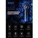 Машинка для стрижки VGR V-001 BLUE, 10 насадок, 9000 об/мин, 4600 mAh, LED дисплей и подсветка 11150 фото 7