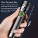 Фонарь 1136-WHITE LASER LED PM10-TG, Li-Ion, USB Type-C, лазер, zoom 10893 фото 3