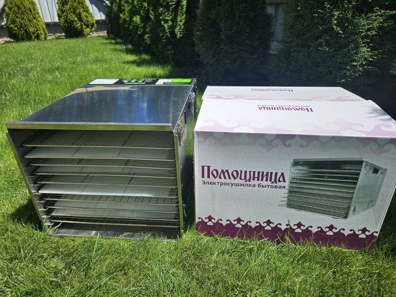 Сушилка для овощей и фруктов Помощница 1140 (нержавейка 40 л ) дегидрадатор 1140 фото