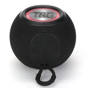 Bluetooth-колонка TG337 з RGB ПІДСВІТКОМ, speakerphone, радіо 10039 фото