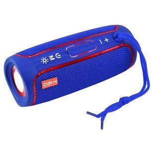 Bluetooth колонка TG288 с RGB подсветкой, FM-радио и speakerphone, 10 Вт, Blue 8697 фото