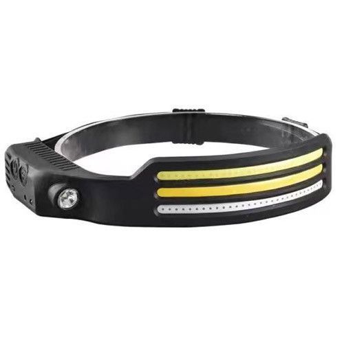 Ліхтар налобний BL-W689-LM+3COB (white+yellow+red), Motion Sensor, Li-Ion акум., ЗП Type-C 8987 фото
