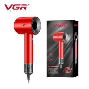 Професійний фен VGR V-445 RED, 1600 Вт, 110000 об/хв, 4 температури, 3 швидкості 11209 фото