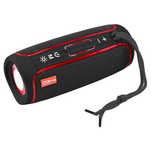 Bluetooth колонка TG288 з RGB підсвічуванням, FM-радіо та speakerphone, 10 Вт, Black 8696 фото