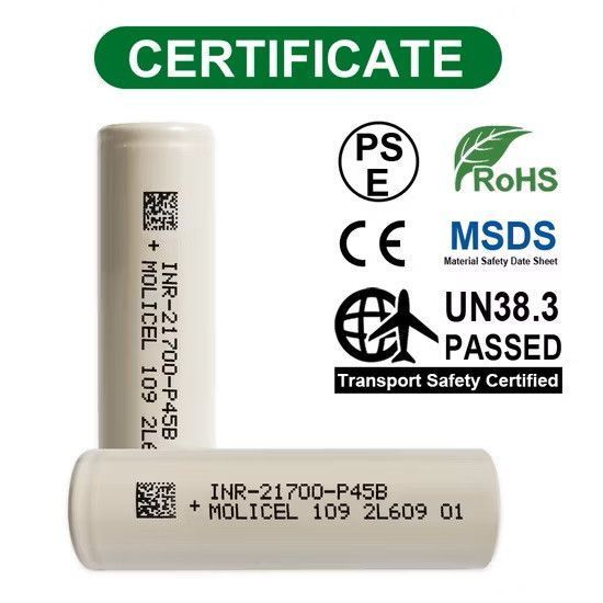 Аккумулятор 21700 Molicel INR21700-P42A 4200mAh 45A Li-ion 10578 фото