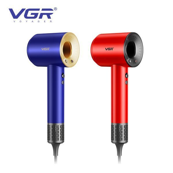 Профессиональный фен VGR V-445 RED, 1600 Вт, 110000 об/мин, 4 температуры, 3 скорости 11209 фото