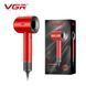 Профессиональный фен VGR V-445 RED, 1600 Вт, 110000 об/мин, 4 температуры, 3 скорости 11209 фото 1