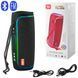Bluetooth колонка TG288 з RGB підсвічуванням, FM-радіо та speakerphone, 10 Вт, Black 8696 фото 1