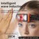Налобний ліхтар W-18 з датчиком руху, XPG+6SMD (білий+червоний), акумуляторний, USB Type-C 10894 фото 5