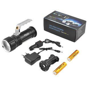 Ліхтар переносний Police S912-XPE+COB(white+red), ЗУ 220V/12V, 2x18650, zoom 5407 фото
