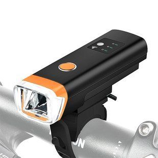 Фонарь велосипедный HJ-047-XPG, ЗУ micro USB, встроенный аккумулятор, датчик света, водостойкий 5425 фото
