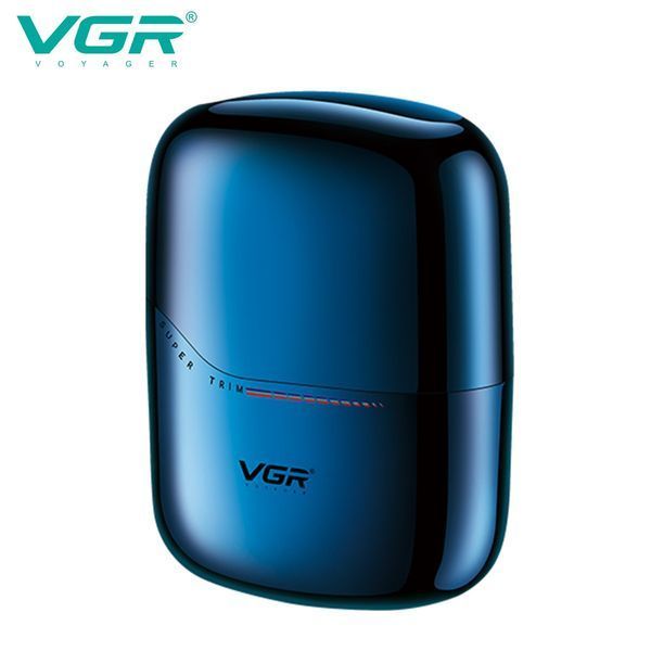 VGR V-364 BLUE - водонепроникна електробритва з подвійним лезом та USB-зарядкою 9068 фото