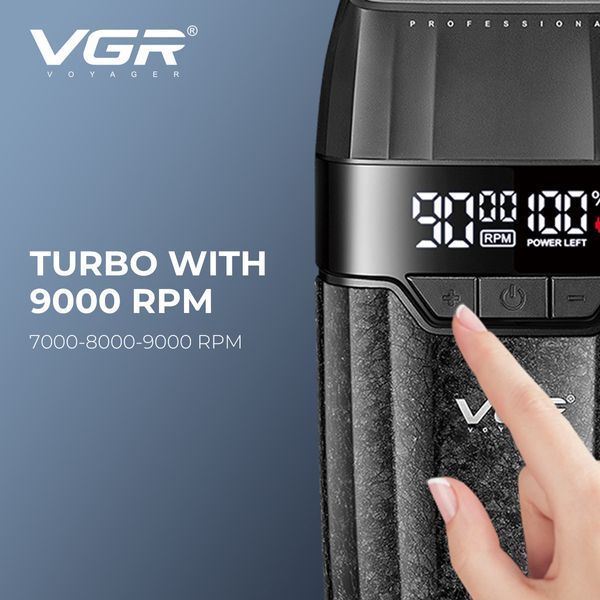 Комплект VGR 3 в 1 V-640 S3 BLACK: машинка для стрижки, триммер та електробритва 11285 фото