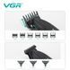Комплект VGR 3 в 1 V-640 S3 BLACK: машинка для стрижки, триммер та електробритва 11285 фото 2