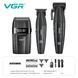 Комплект VGR 3 в 1 V-640 S3 BLACK: машинка для стрижки, триммер та електробритва 11285 фото 6