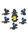 Комплект (Набор) для самодельного опрыскивателя 1 насос ( 5 л/мин ) 5 форсунок 38868 фото 1