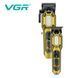 Набор VGR 2 в 1 V-600&900 GOLD &mdash; машинка и триммер с LED дисплеем и 10 насадками 9340 фото 7