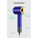 Професійний фен VGR V-445 BLUE, 1600 Вт, 110000 об/хв, 4 режими температури та 3 швидкості 11208 фото 3