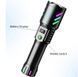 Фонарь лазерный дальнобойный 1143, White Laser LED, 18650, power bank, Type-C, zoom 10782 фото 4