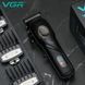 Акумуляторна машинка для стрижки (clipper) VGR V-269, 4 насадки, LED display 10488 фото 3