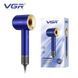 Професійний фен VGR V-445 BLUE, 1600 Вт, 110000 об/хв, 4 режими температури та 3 швидкості 11208 фото 1