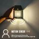 Фонарь уличный кемпинговый 888-30W вольфрамовая лампа, Motion Sensor, 1x14500, солнечная панель, ЗУ Type-C 9364 фото 3