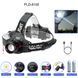 Налобний ліхтар 8105 WHITE LASER LED PM10-TG, акумуляторний, 2x18650, USB Type-C, з функцією zoom 10773 фото 2