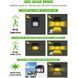 Фонарь уличный кемпинговый 888-30W вольфрамовая лампа, Motion Sensor, 1x14500, солнечная панель, ЗУ Type-C 9364 фото 8