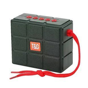 Bluetooth колонка TG311 с RGB подсветкой, FM-радио и speakerphone, 12 Вт, Green 8575 фото