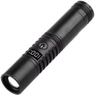 Ліхтар S2304 White Laser LED, акумулятор/AAA, Power Bank, Type-C, Zoom 9112 фото
