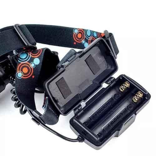 Ліхтар налобний BL-A19-GT200+COB, 2x18650, zoom, ЗП microUSB 8979 фото