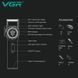 Акумуляторна машинка для стрижки VGR V-001 GREEN, 10 насадок, 9000 RPM, 4600 mAh, LED дисплей та підсвічування 11542 фото 6