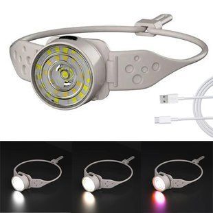 Фонарь налобный G25-XPG+30SMD (white+yellow+red-blue) 9925 фото