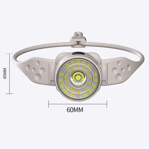 Фонарь налобный G25-XPG+30SMD (white+yellow+red-blue) 9925 фото