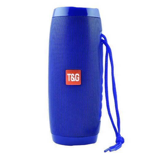 Bluetooth колонка TG157 з FM-радіо та speakerphone, 8 Вт, Blue 7853 фото