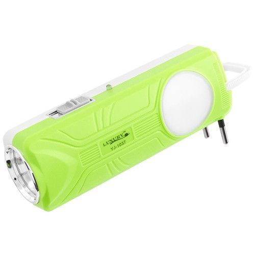 Фонарь светодиодный аккумуляторный Luxury 1037, 1W+5SMD (Yajia) 4919 фото