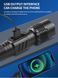 Фонарь COB18 White Laser LED + COB, аккумулятор, Power Bank, магнит, Type-C, Zoom 10778 фото 9