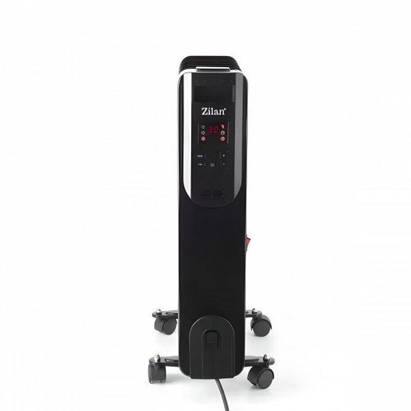 Масляний обігрівач Zilan ZLN3031 - 2000 Вт, LED-дисплей, термостат, дистанційне керування 3031 фото