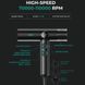 Фен професійний VGR V-401 BLACK, 3 насадки, 40 швидкостей та температур, 70000&ndash;110000 об/хв 11177 фото 6