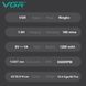 Тример для бороди та волосся VGR V-998 GREEN, 4 насадки, LED дисплей 11260 фото 4